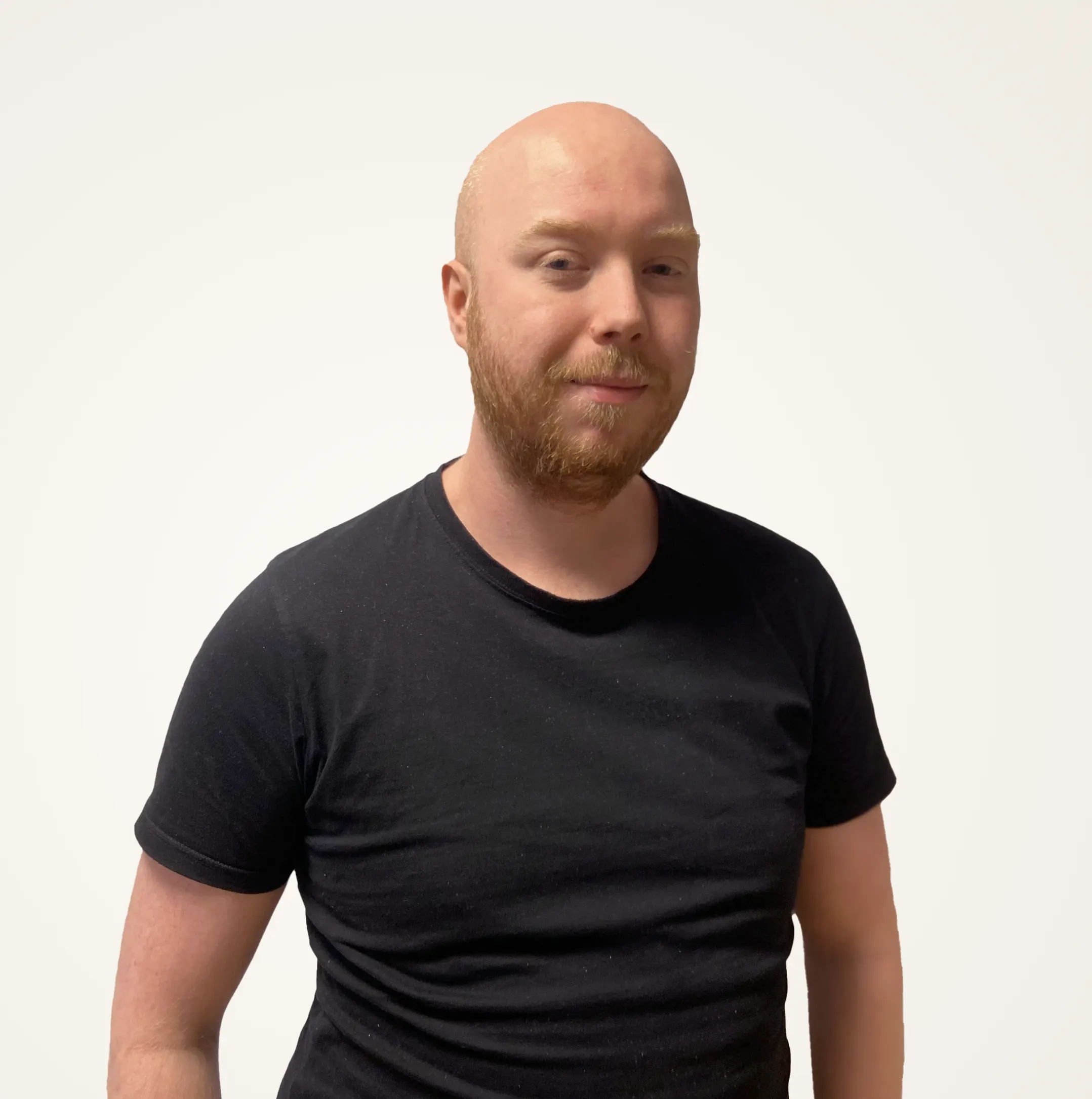Porträtt av Mathias Pedersen